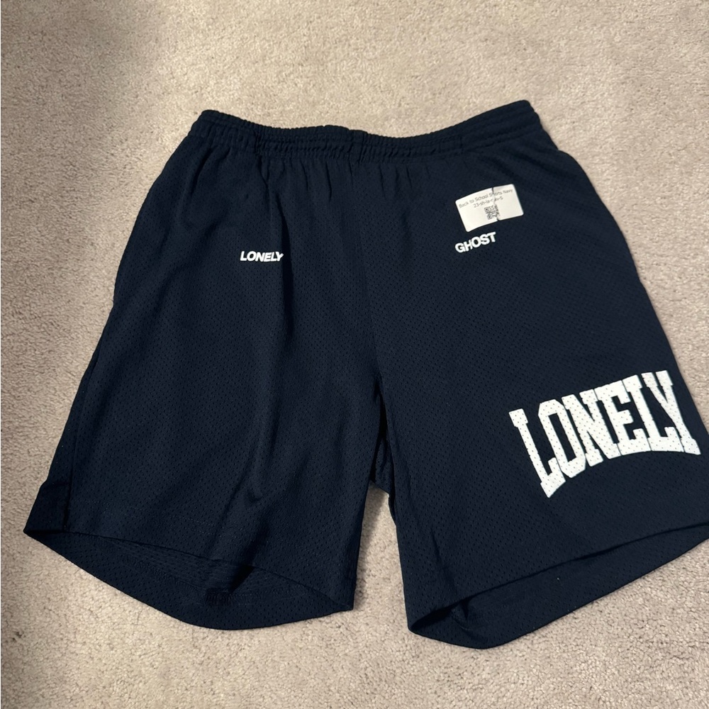 Lonely Ghost mesh shorts